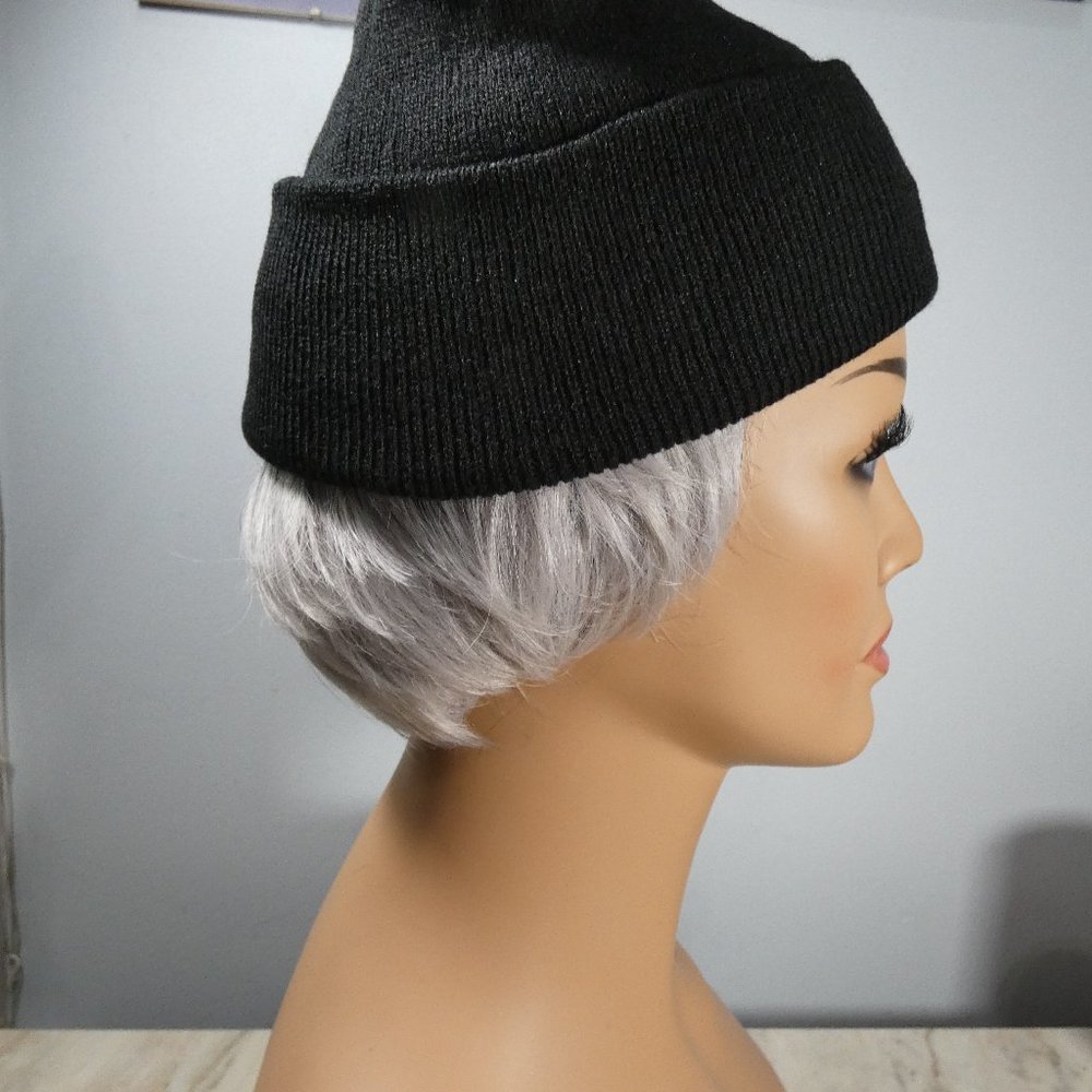 New Black knit beanie cap with Santa Cruz logo - Picture 4 of 8